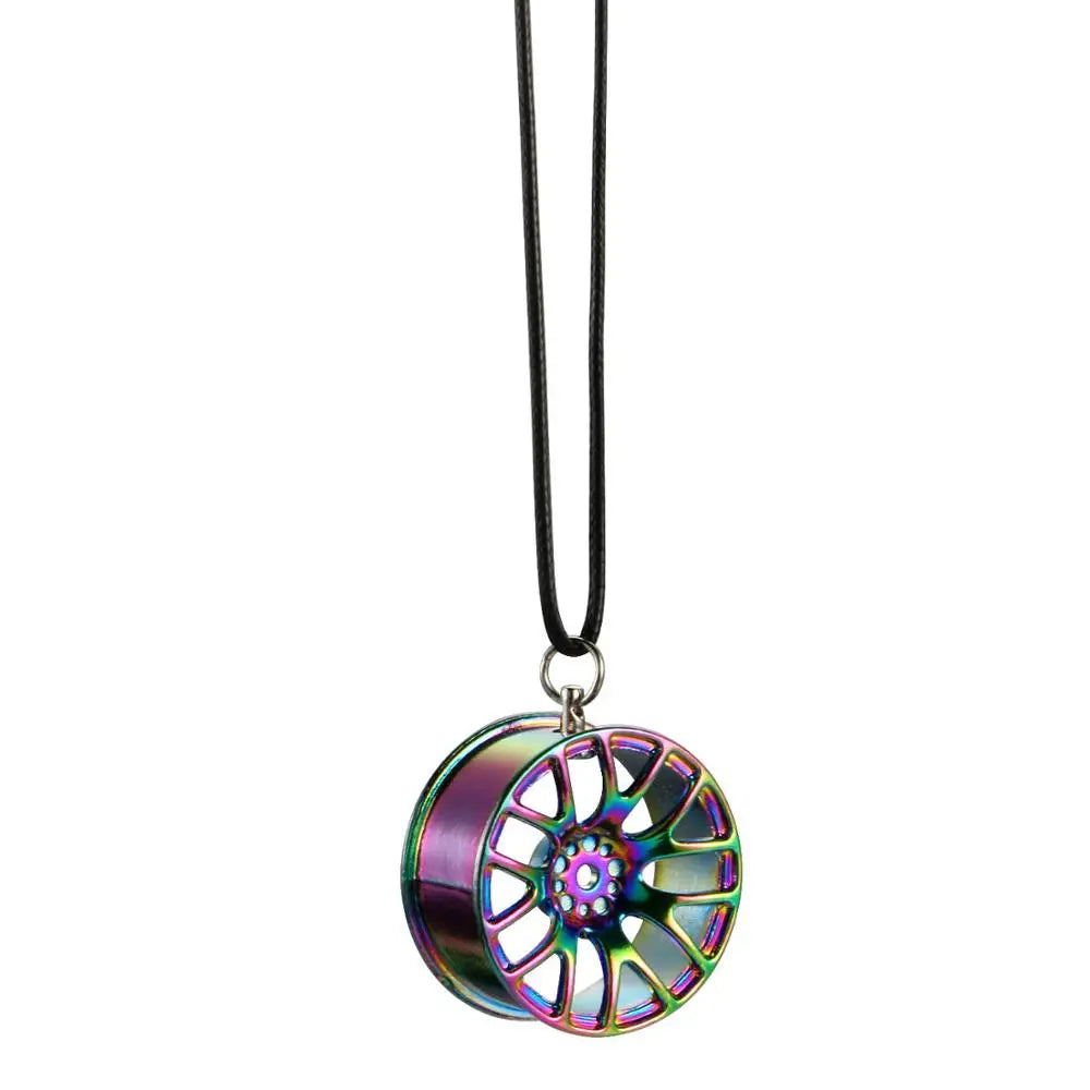 Metal Wheel Hub Car Ornament