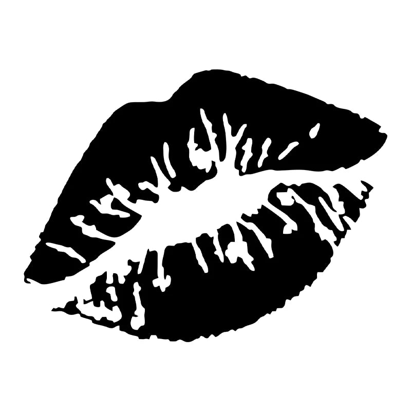 Kiss Lips Car and Motorcycle Waterproof Custom Sticker
