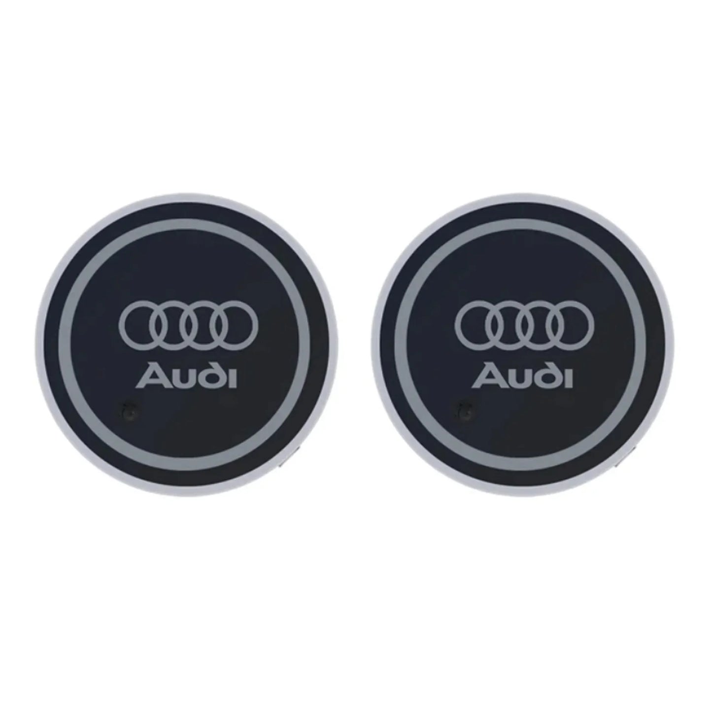 AUDI LED Car Coaster Pad