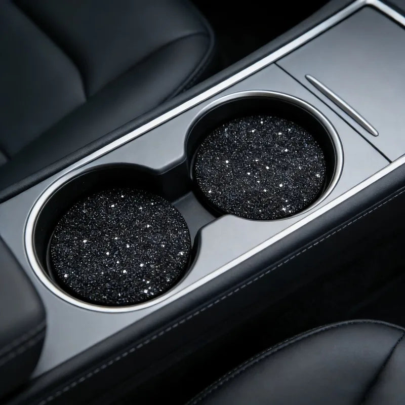 Glitter Car Cup Coasters
