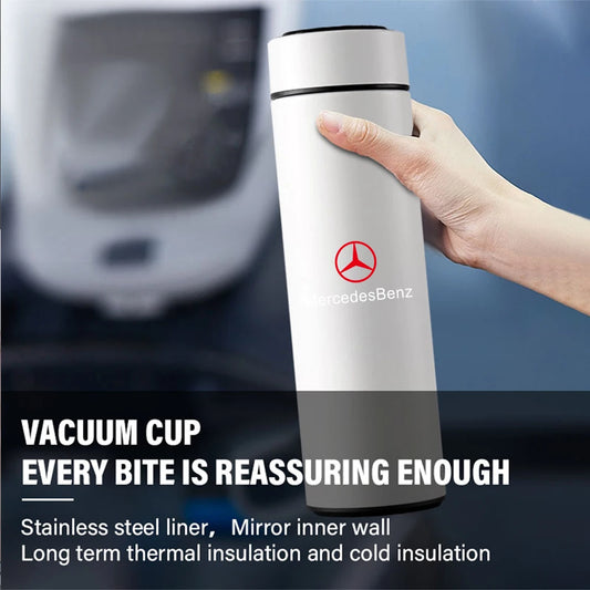 Leak Proof Thermo Mug Smart Touch Screen Digital Display For Mercedes Benz