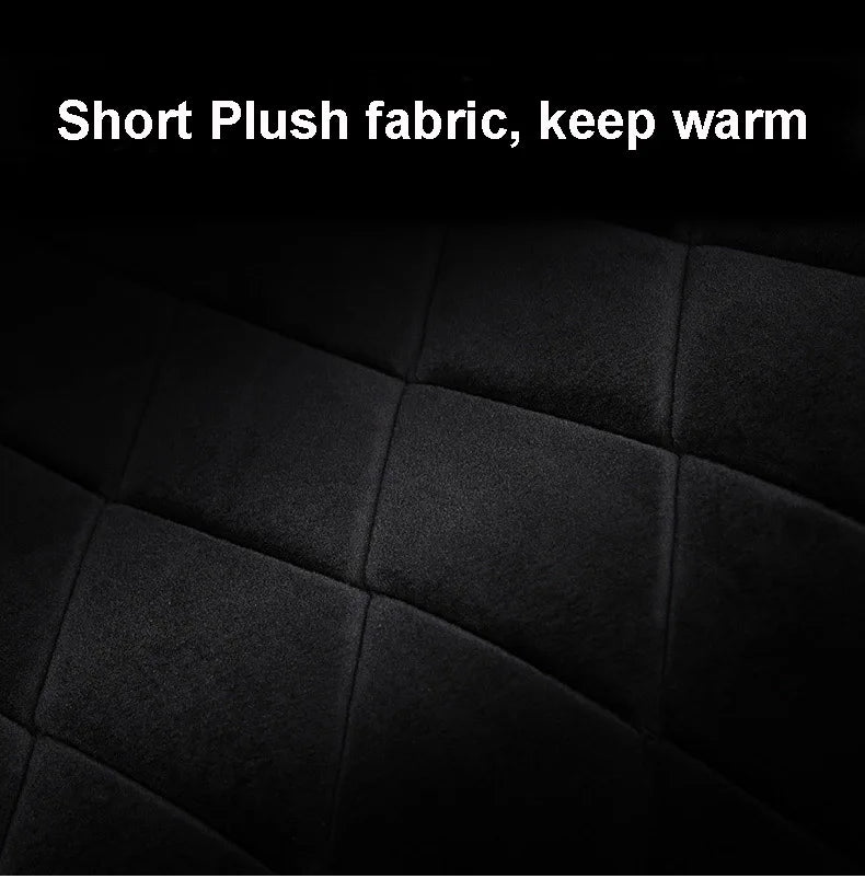 Plush Crown Universal Car Seat Covers