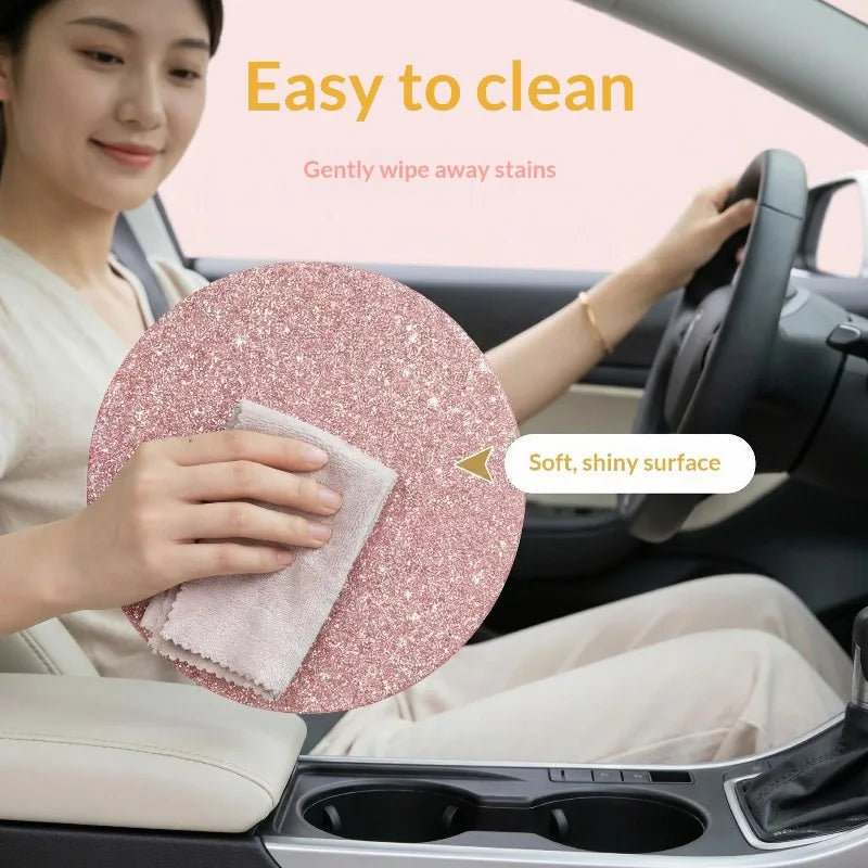 Glitter Car Cup Coasters