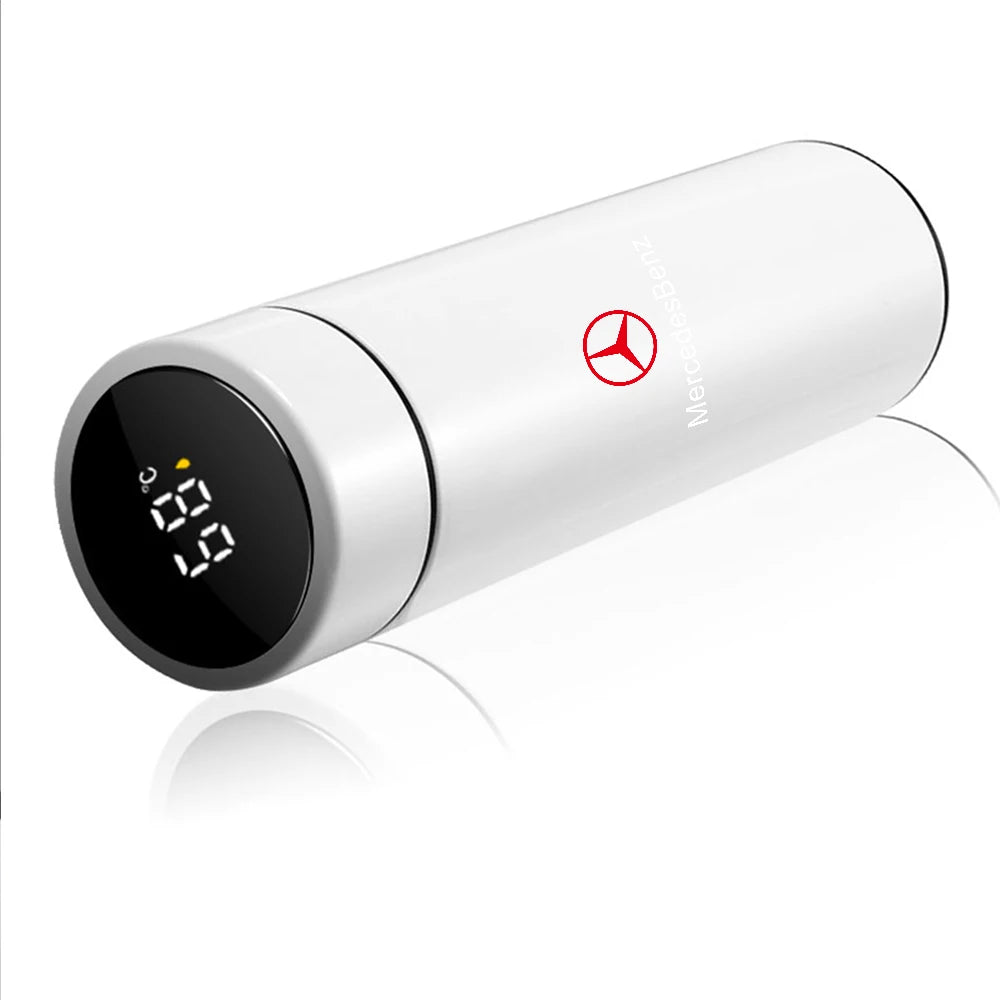 Leak Proof Thermo Mug Smart Touch Screen Digital Display For Mercedes Benz