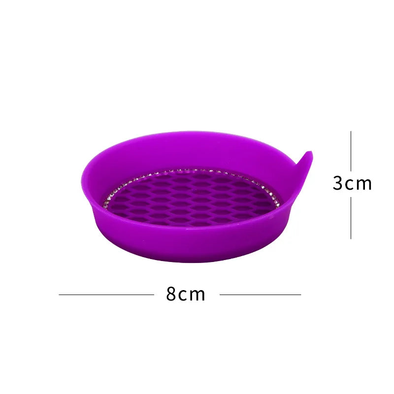 Car Cup Holder Coaster with Diamond Rhinestones