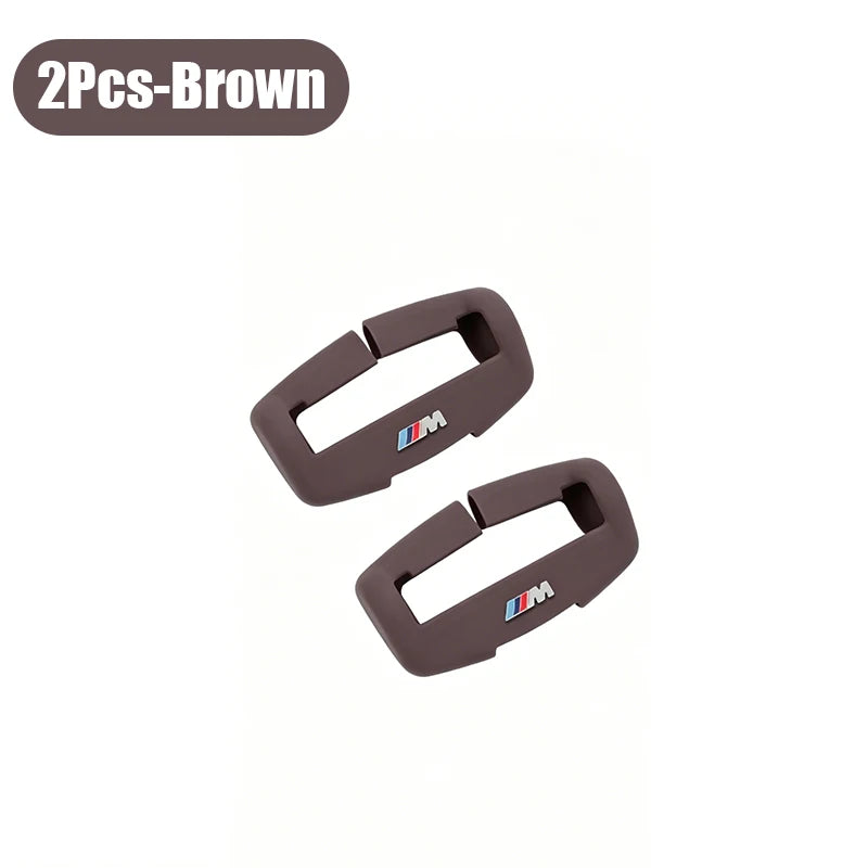 BMW Car Seat Belt Buckle Protective Cover Decorative Accessories for E90 G80 M3 G30 M5 F82 F83 F20 F21 G42 F95 M