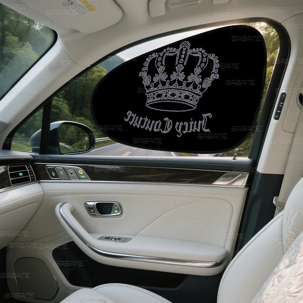 Juicy Couture Sun Shade Cover For Car Side Window