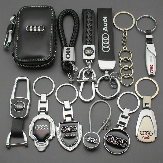 Audi Leather Key Chain