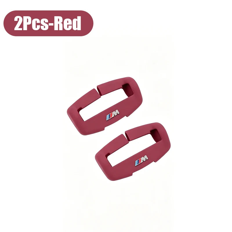 BMW Car Seat Belt Buckle Protective Cover Decorative Accessories for E90 G80 M3 G30 M5 F82 F83 F20 F21 G42 F95 M