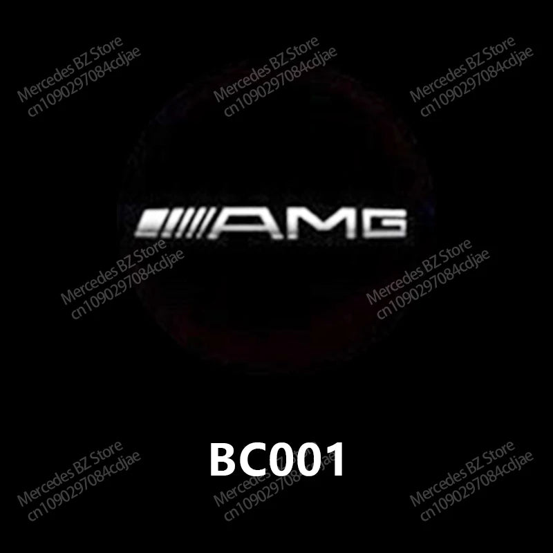 2PCS LED Car Door HD Laser Projector Lights Door Welcome Lamp Mercedes Benz Amg A C E GLC GLA GLE W205 W212 W213 X253 X156 W166