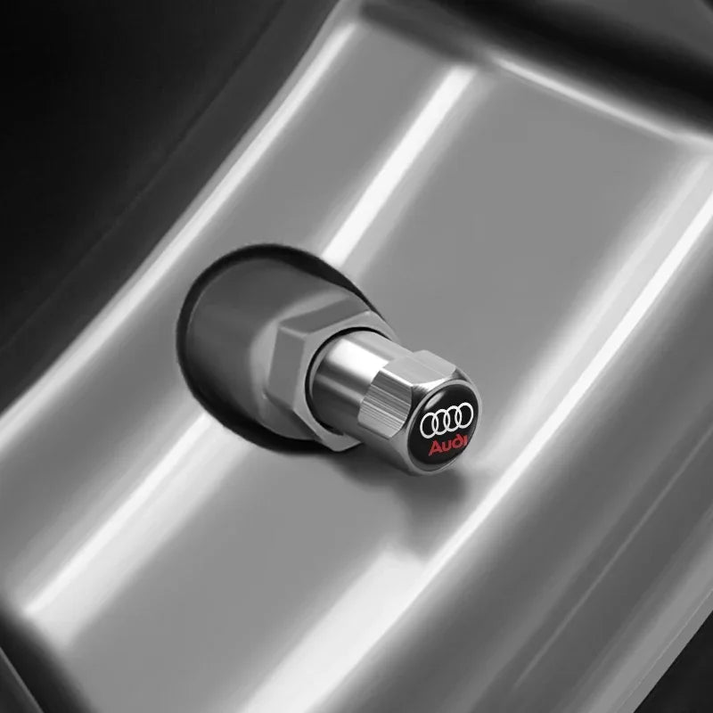 AUDI Tyre Valve Cap Protection Caps