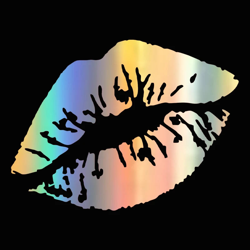 Kiss Lips Car and Motorcycle Waterproof Custom Sticker