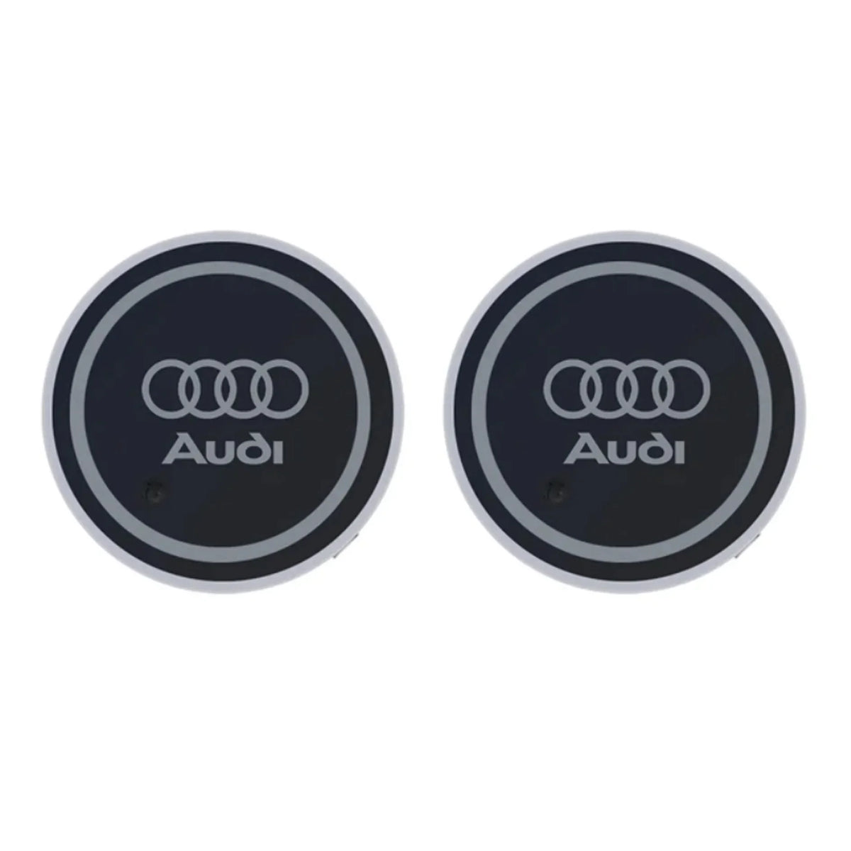AUDI LED Car Coaster Pad