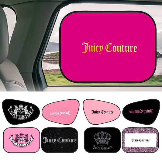 Juicy Couture Sun Shade Cover For Car Side Window