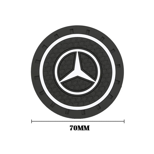 MERCEDES CUSTOM SILICONE CAR CUP NON SLIP COASTER FOR AMG GLE GLS CLA CLE GLC CLS GLA W223 W213 W206 W464 W247