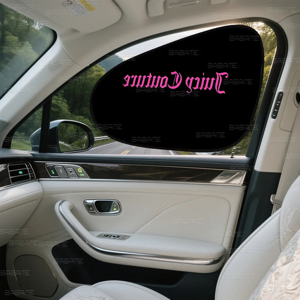 Juicy Couture Sun Shade Cover For Car Side Window