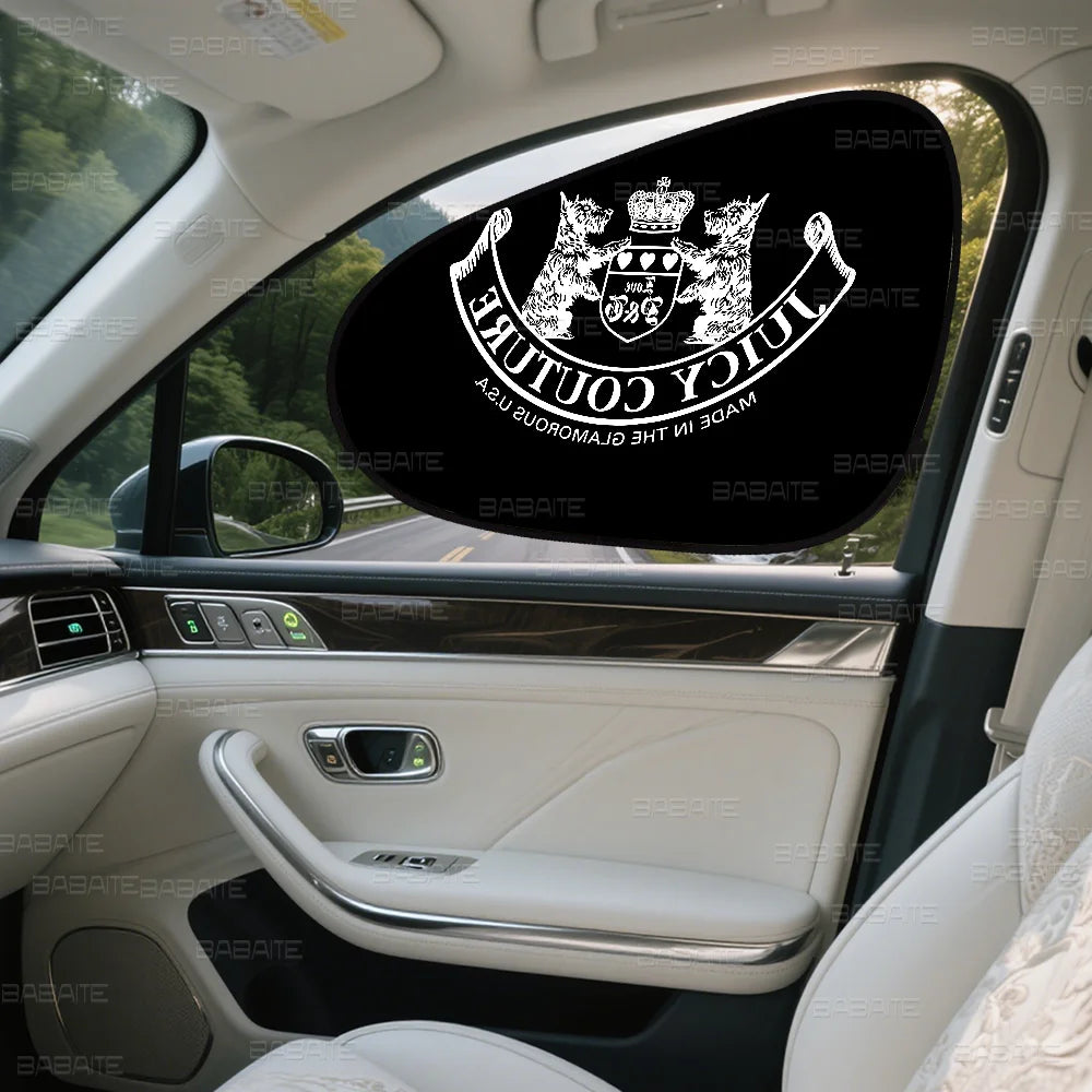 Juicy Couture Sun Shade Cover For Car Side Window