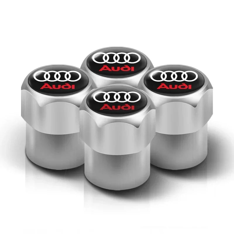 AUDI Tyre Valve Cap Protection Caps
