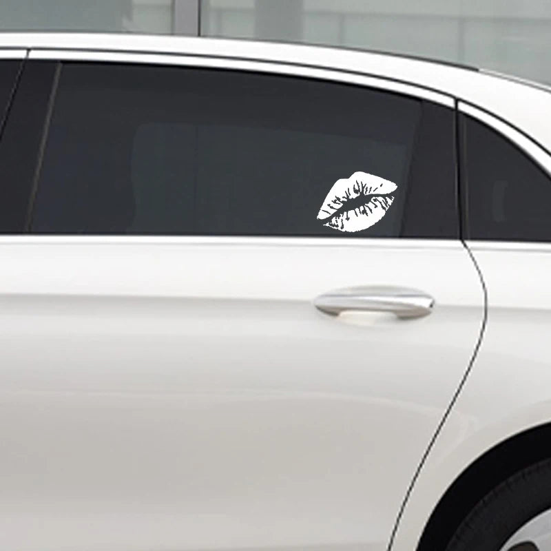 Kiss Lips Car and Motorcycle Waterproof Custom Sticker