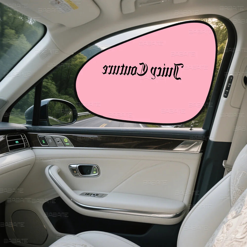 Juicy Couture Sun Shade Cover For Car Side Window