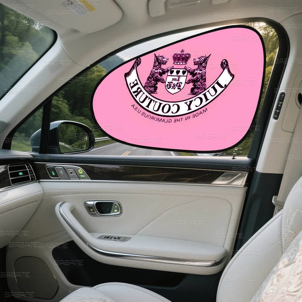 Juicy Couture Sun Shade Cover For Car Side Window
