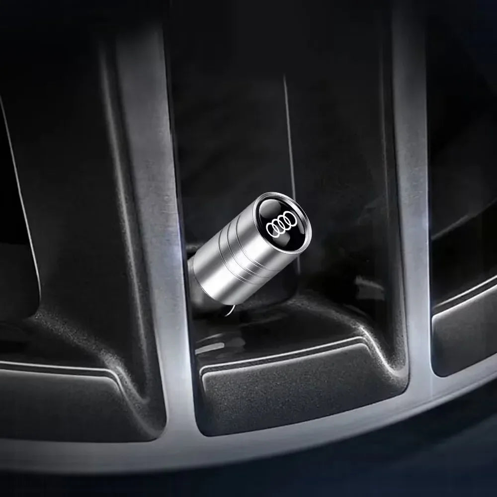 AUDI Tyre Valve Cap Protection Caps