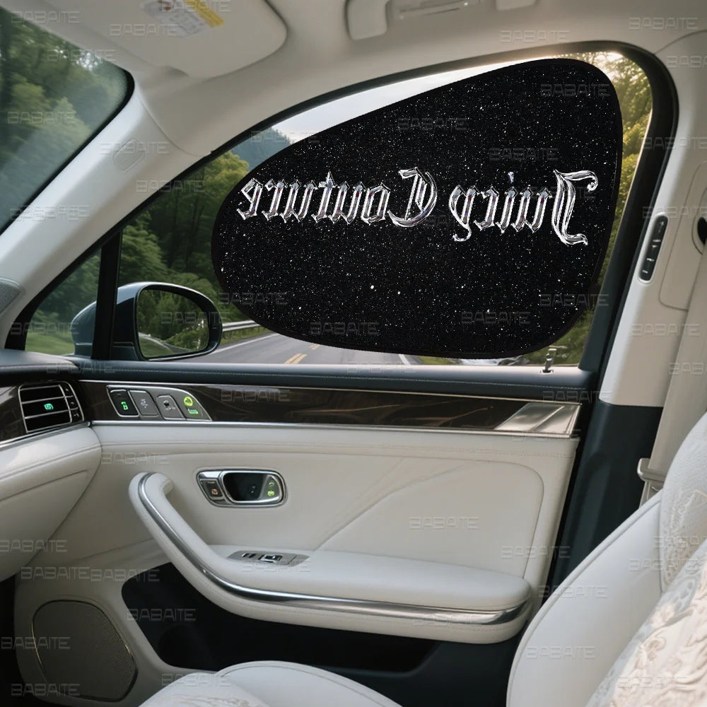 Juicy Couture Sun Shade Cover For Car Side Window