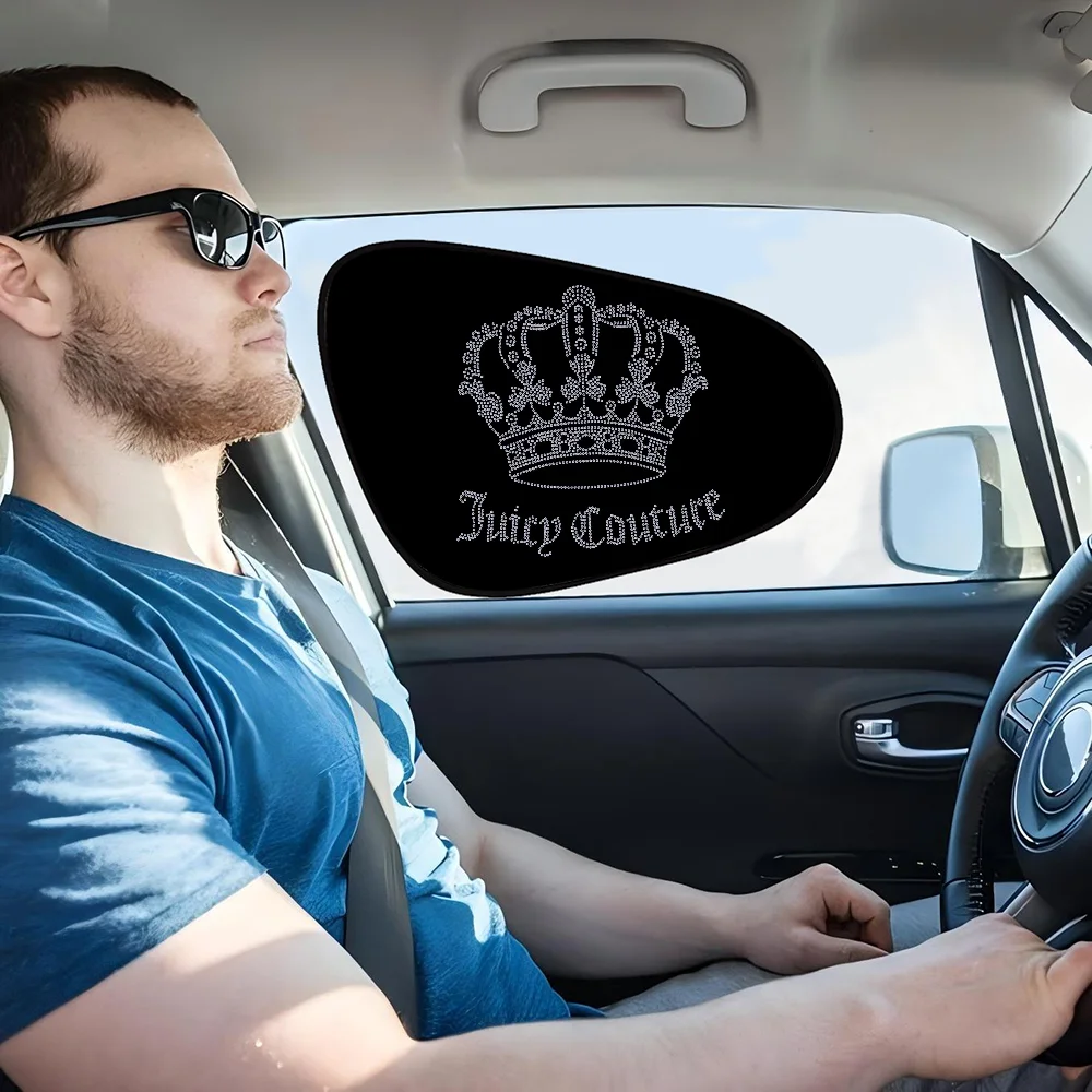 Juicy Couture Sun Shade Cover For Car Side Window