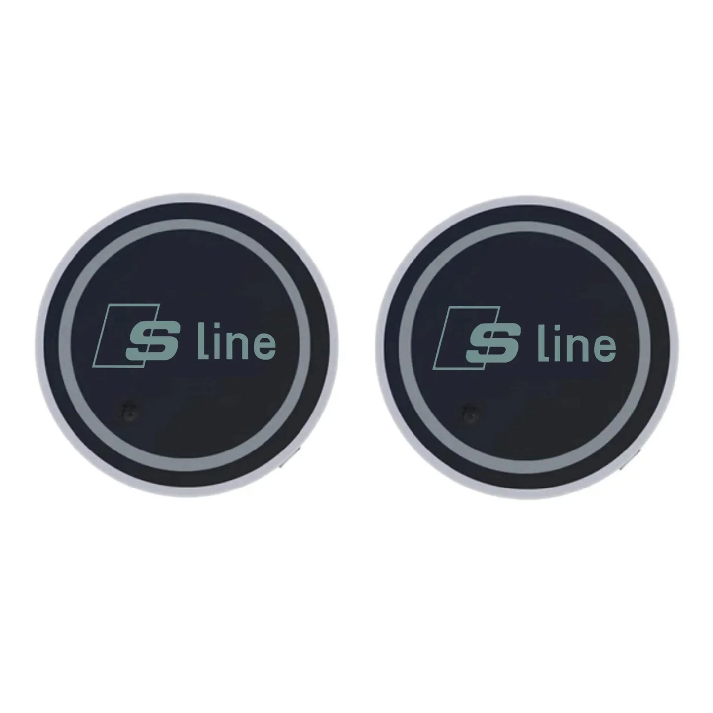 AUDI LED Car Coaster Pad